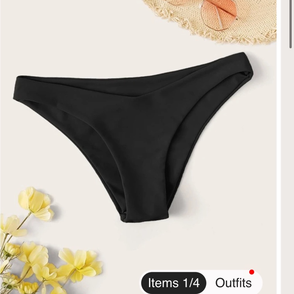 Solid Cheeky Bikini Panty